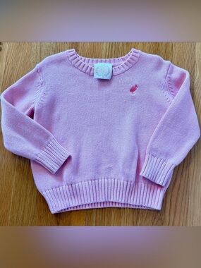 The Beaufort Bonnet Company Pink Crewneck Kids Sweater